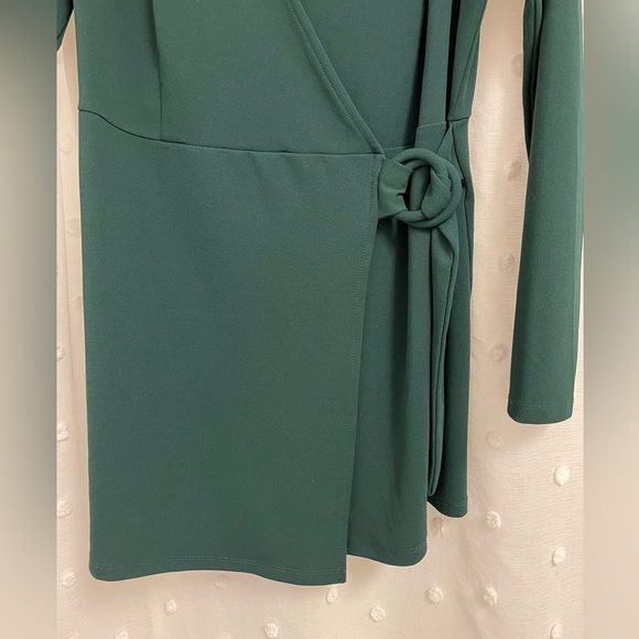 Forest Green Dressy Forever21 Romper - Picture 2 of 6